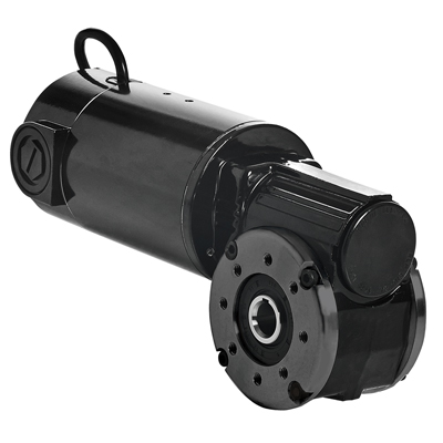 Bodine Electric, 1524, 83 Rpm, 61.0000 lb-in, 1/7 hp, 90 dc, 33A-5L/H Series DC Right Angle Hollow Shaft SCR Rated 90V & 180V Gearmotors